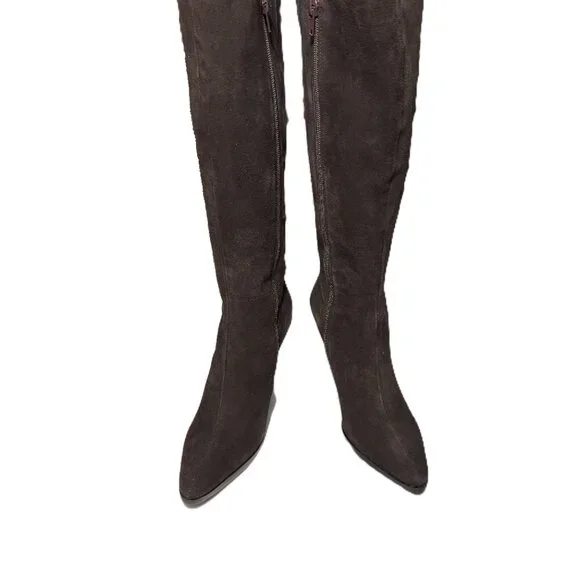 Antonio Melani Knee-High boots - Women's Size 8M - Original Buckles - Light Wear - Picture 4 of 9